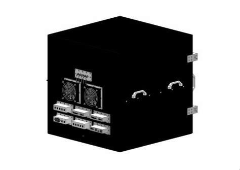 Manual Signal Isolator Enclosure - HDRF-2570-U RF Shield Test Box RF ...