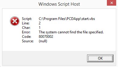 Image result for Windows Script Host Problem