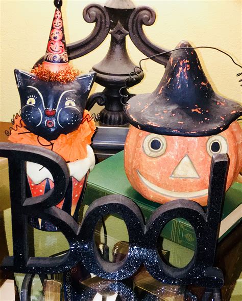 Vintage Style Halloween Decorations