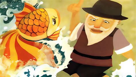 渔夫和金鱼的故事-渔夫和金鱼的故事 - 早旭阅读