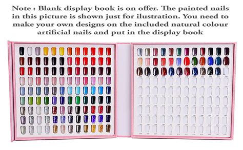 Buy Store2508 216 Colour Nail Art Display Chart: Gel Polish Display ...