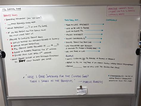 Weekly Agenda 2025-2026 - Perry Service Learning