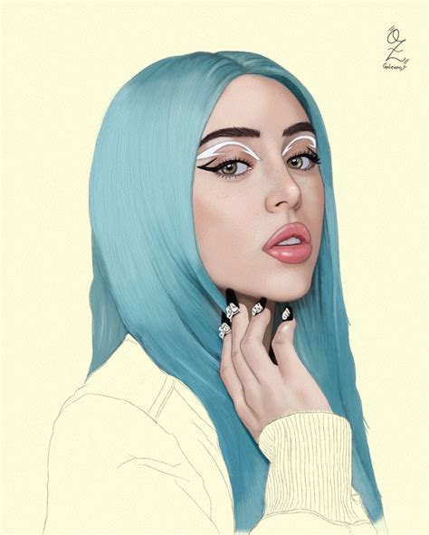 ArtStation - Nicki Nicole Portrait sketch by Oz Galeano