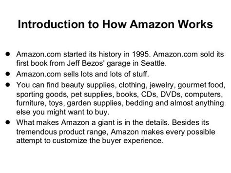 How Amazon Works 的图像结果