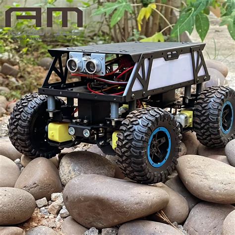 Rover BO4WD4WT Do It Yourself Chassis Kit – Am Robotics