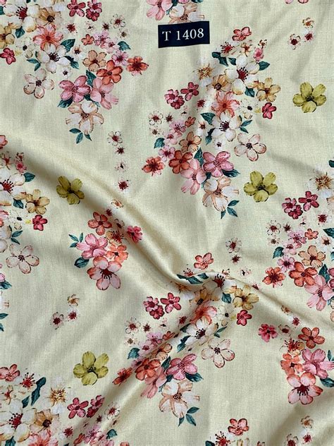 Modal Satin Sabyasachi Floral Print – The Wardrobe Fabrics