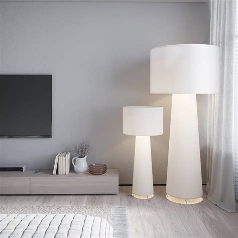 Column Fabric Floor Lamp – Vakkerlight