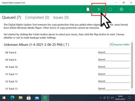 Open WMA File 的图像结果