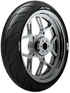 Apollo 120/80 R17 61H Alpha S1 TL-D 120/80R17 Front & Rear Two Wheeler ...