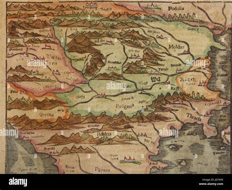 Map of Transylvania Romania 28small29 28160029 a closer view Stock ...