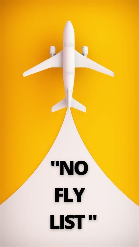 क्या होता है "NO FLY LIST"