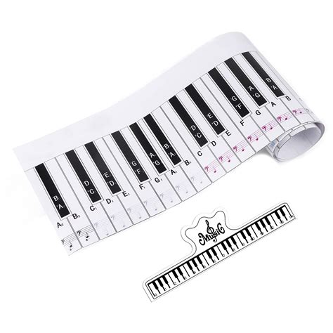 Benbo88 Key Keyboard Piano Finger Simulation Practice Guide Teaching ...