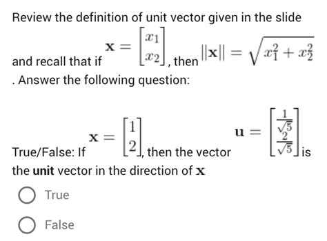 Unit Vector Definition 的图像结果