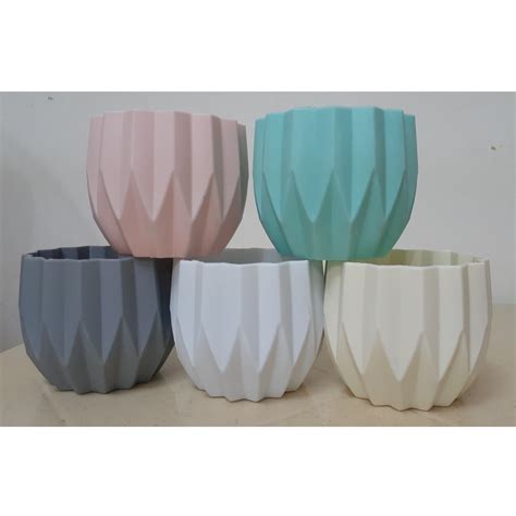 ( B1 ) CUTE FLOWER POTS [ PASTEL COLORS[ | Shopee Philippines