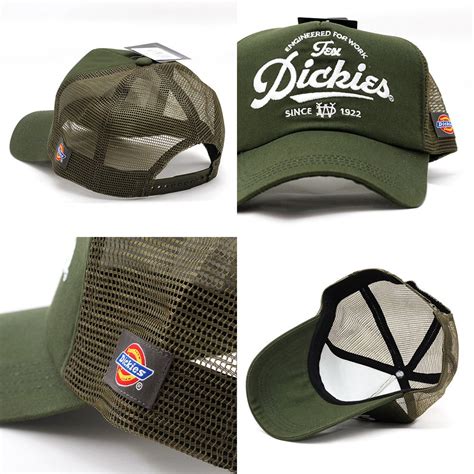 メッシュキャップ 帽子 メンズ DICKIES ディッキーズ Classic Logo Mesh Cap カーキ 14570900-35 ...