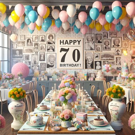 Best 70Th Birthday Party Ideas For Mom | Vondy