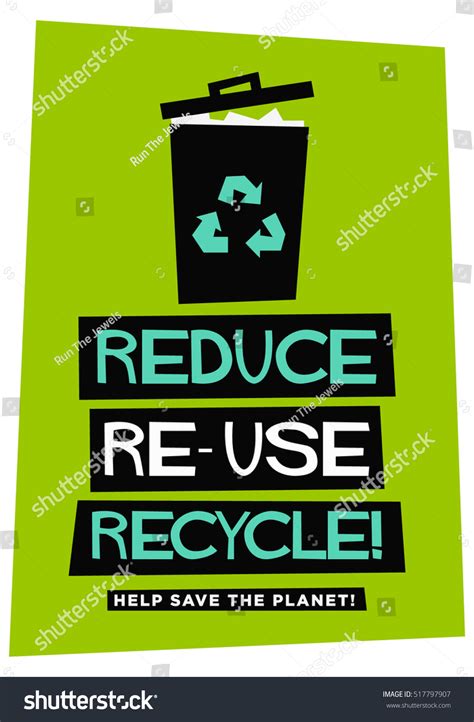 Reduce Reuse Recycle Poster