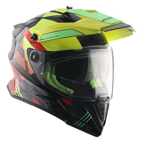 X-Cross Dual Visor Gambling Helmet