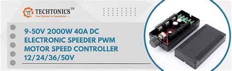 Ketrix 12V 24V 48V 40A DC Motor Speed Regulator PWM Controller 2000W ...