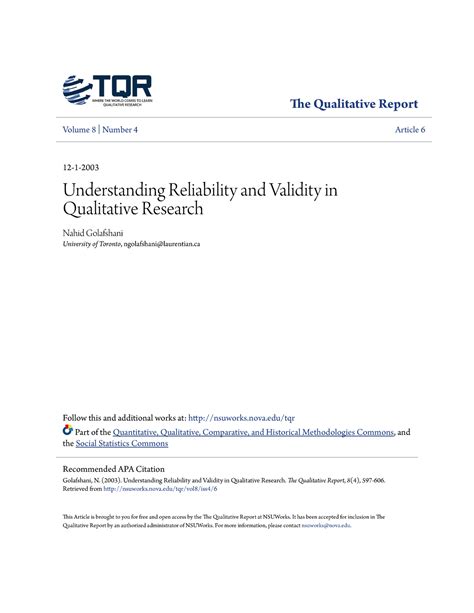 SORM Practice Materials Lecture notes etc - The Qualitative Report ...