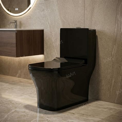 InArt Ceramic One Piece Western Toilet Commode - European Commode Wate ...