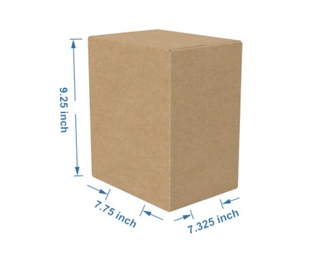Regular Slotted Box - 7.6 x 7.3 x 9.2 inch