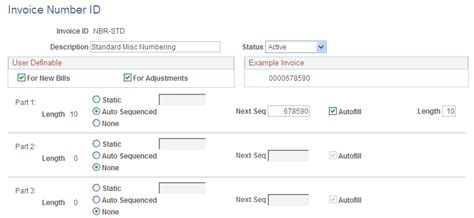 Assigning Invoice Number IDs