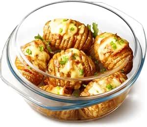 Buy Femora Borosilicate Glass Microwave Safe Multipurpose Casserole ...