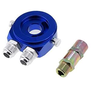 D DOLITY Oil Filter Sandwich Adapter - 20mm 1.5 Thread - Thermostatic ...