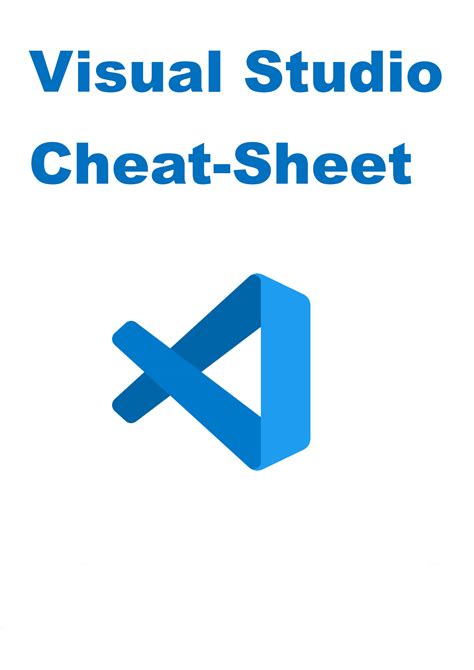 Image result for Visual Studio Code Cheat Sheet