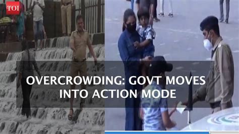 Watch: Cops stand guard to stop overcrowding by tourists at hill stations