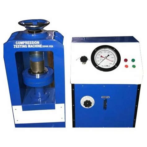 Compression Testing Machine - Semi Automatic Compression Testing ...