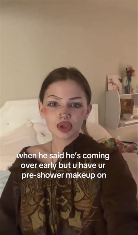 What is the ‘pre-shower makeup’ trend taking over TikTok?: ‘Unhinged ...