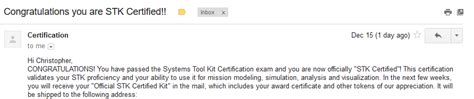 Image result for STK Level 1 Certification Tutorial