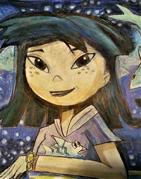 Download Kenny The Shark in a charismatic sketch Wallpaper | Wallpapers.com