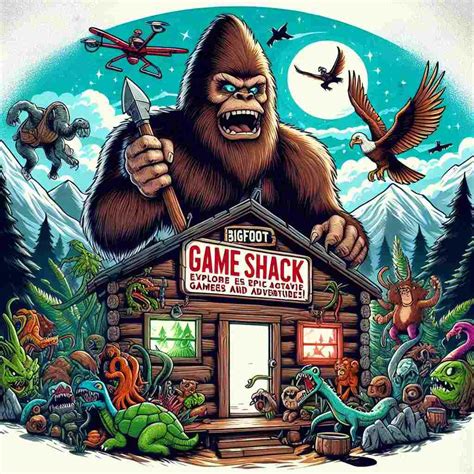 Bigfoot Game Shack: Explore Epic Games and Adventures!