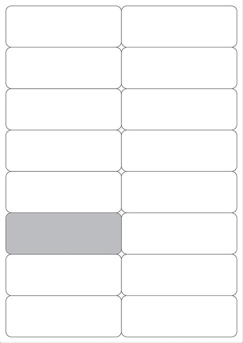 NPLABEL A4 Plain White Labels/Sticker 10 Sheets per Packet, Square ...