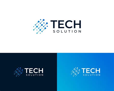 Tech Solutions Logo 的图像结果