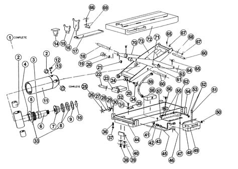 Allied Hydraulic Floor Jack Parts Diagram and Guide