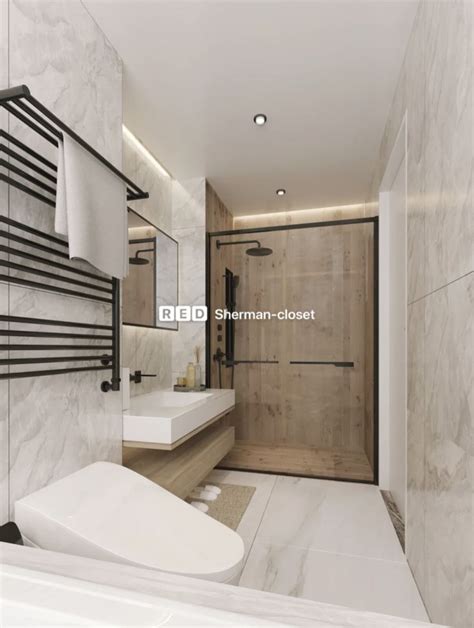 东易日盛家装 | Bathroom interior, Interior design, Design