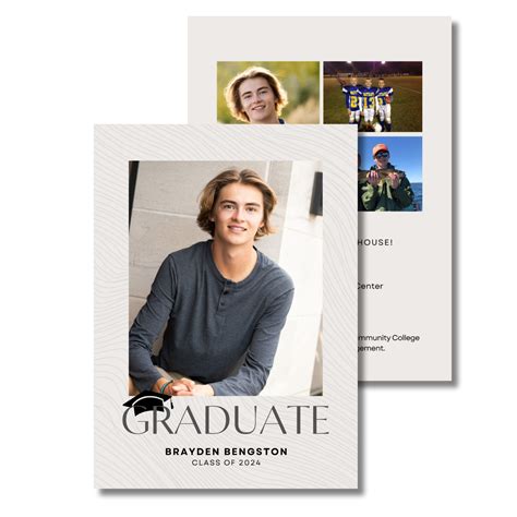 High School Graduation Announcement Designs Graduation Announcement