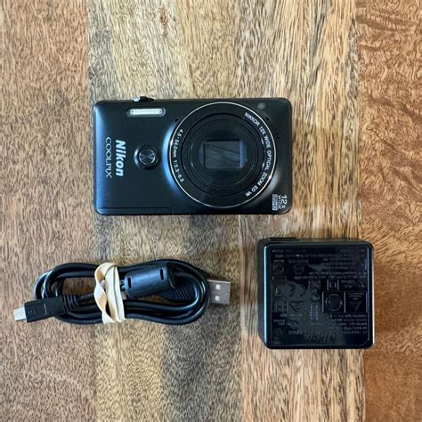 Nikon COOLPIX S6900 Digital Camera Black 16MP 12x... - Depop