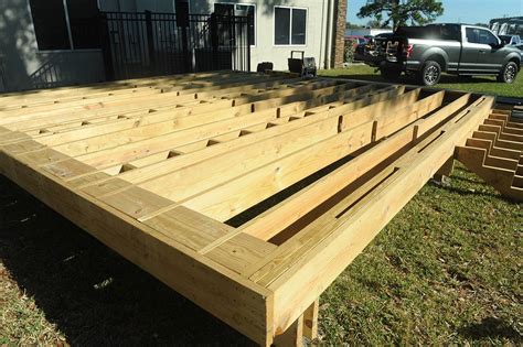Image result for Decking Frame Installation