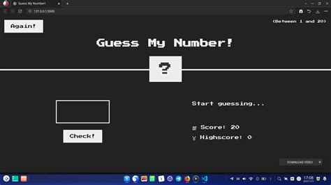 Guess My Number JavaScript 的图像结果