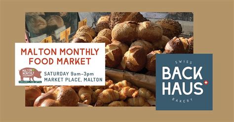 Backhaus Swiss Bakery at Malton Monthly Food Market, Market Place, Sand ...