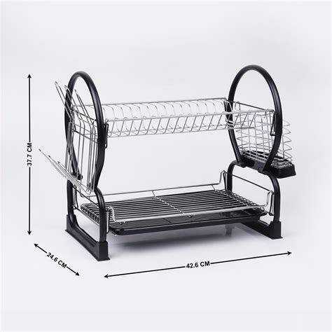 Buy Orion Metal 2-Tier Dish Rack from Home Centre at just INR 2199.0