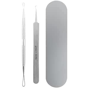 Professional Blackhead Remover Tool Kit - Stainless Steel - Comes with ...