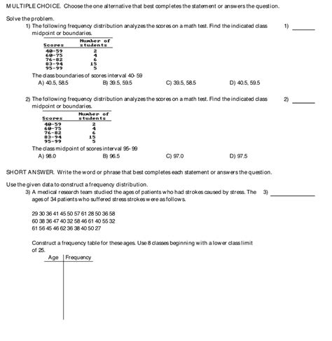Image result for Multiple Choice Math