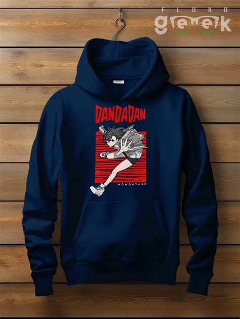 FLUXOGEEK Blusa Moletom Dandadan Anime Momoayase Transformação Desenho ...