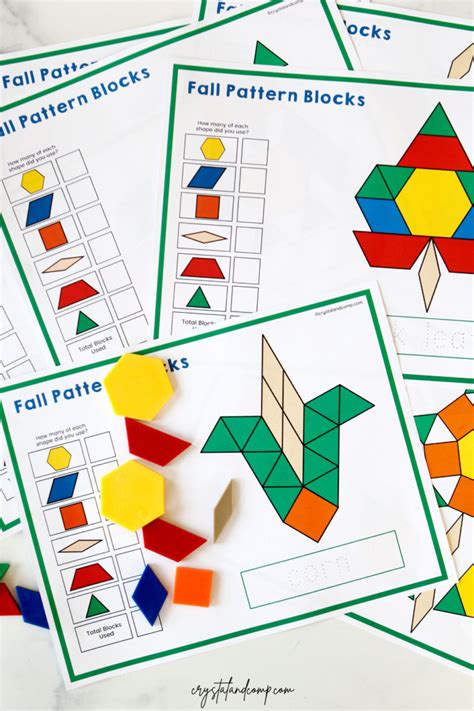 Image result for Pattern Blocks Printable Twinkl